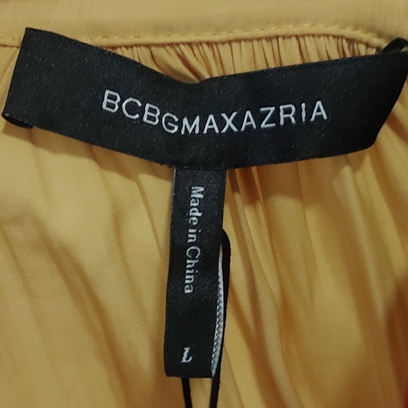 BCBG Maxazria yellow summer dress - Picture 6 of 6